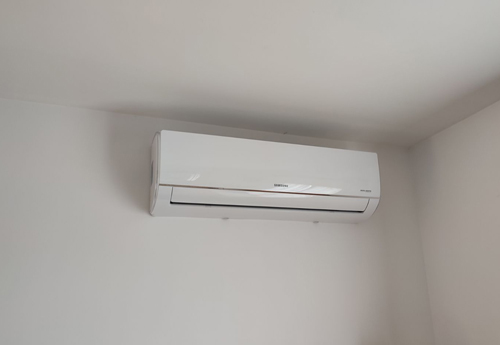 Installation d'une climatisation split